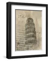 Remembering Italy-Irena Orlov-Framed Art Print