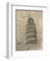 Remembering Italy-Irena Orlov-Framed Art Print