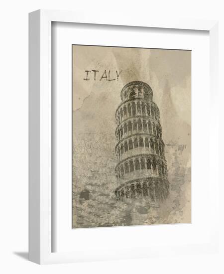 Remembering Italy-Irena Orlov-Framed Art Print