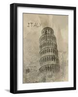 Remembering Italy-Irena Orlov-Framed Art Print