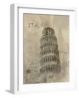 Remembering Italy-Irena Orlov-Framed Art Print