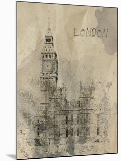 Remembering London-Irena Orlov-Mounted Art Print