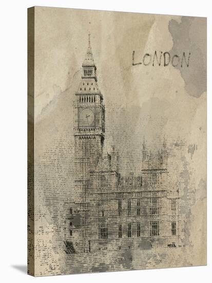 Remembering London-Irena Orlov-Stretched Canvas