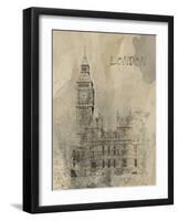 Remembering London-Irena Orlov-Framed Art Print