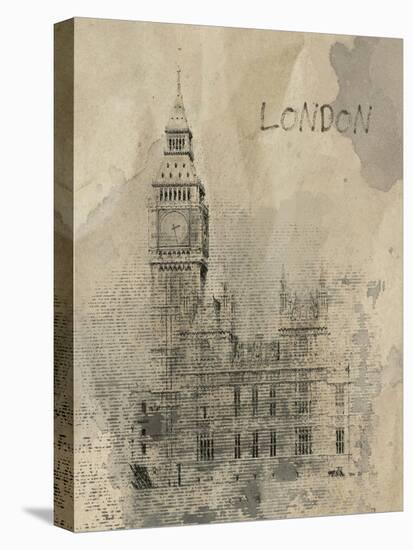 Remembering London-Irena Orlov-Stretched Canvas