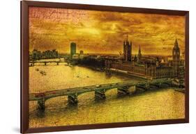 Remembering London-Julia Casey-Framed Art Print