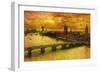 Remembering London-Julia Casey-Framed Premium Giclee Print