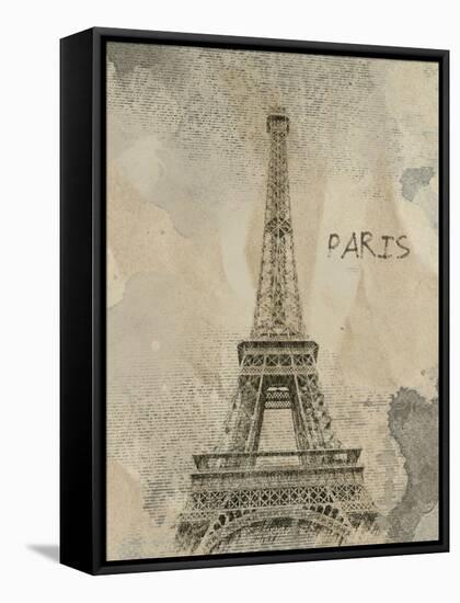 Remembering Paris-Irena Orlov-Framed Stretched Canvas