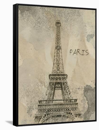 Remembering Paris-Irena Orlov-Framed Stretched Canvas