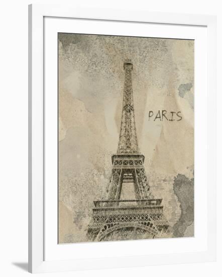 Remembering Paris-Irena Orlov-Framed Art Print