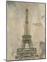 Remembering Paris-Irena Orlov-Mounted Art Print