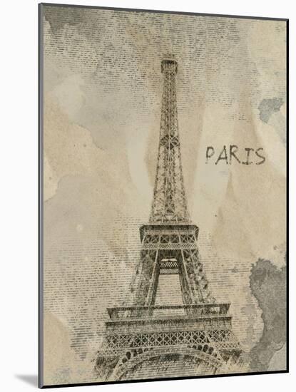 Remembering Paris-Irena Orlov-Mounted Art Print