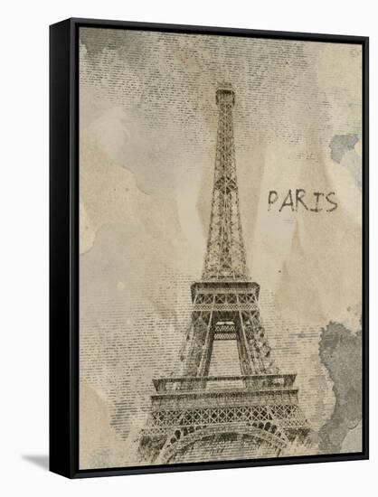 Remembering Paris-Irena Orlov-Framed Stretched Canvas