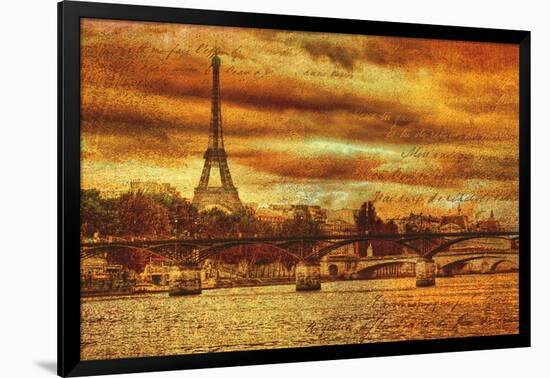 Remembering Paris-Julia Casey-Framed Art Print