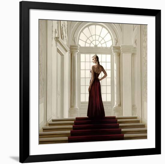 Remembering the Dance II-John Silver-Framed Art Print