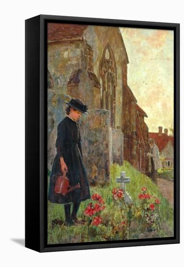 Remembrance, 1897-James Charles-Framed Stretched Canvas
