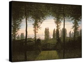 Remembrance of Johann Bremen-Caspar David Friedrich-Stretched Canvas