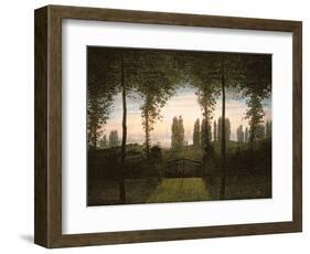 Remembrance of Johann Bremen-Caspar David Friedrich-Framed Giclee Print