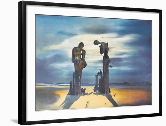 Reminescence Archeologique de l'Angelus de Millet, 1935-Salvador Dalí-Framed Art Print