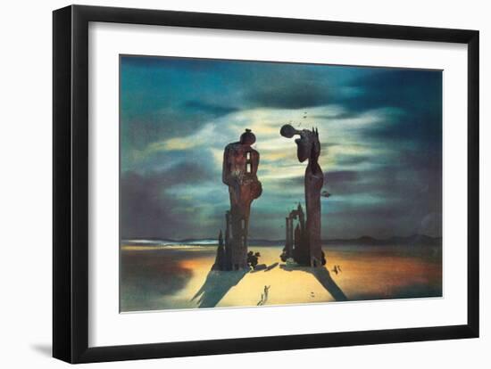 Reminescence Archeologique de l'Angelus de Millet, 1935-Salvador Dalí-Framed Art Print