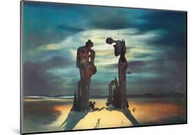 Reminescence Archeologique de l'Angelus de Millet, 1935-Salvador Dalí-Mounted Art Print