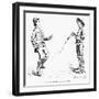Remington: Cowboy, 1888-Frederic Sackrider Remington-Framed Giclee Print