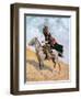 Remington: Signal, c1896-Frederic Sackrider Remington-Framed Giclee Print