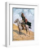 Remington: Signal, c1896-Frederic Sackrider Remington-Framed Giclee Print