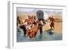 Remington: The Emigrants-null-Framed Giclee Print