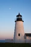 Moonrise over Lighthouse-Reminisce LTD-Photographic Print