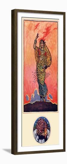 'Reminiscence of Mahomed Akram'-Byam Shaw-Framed Premium Giclee Print