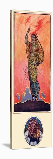 'Reminiscence of Mahomed Akram'-Byam Shaw-Stretched Canvas