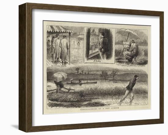 Reminiscences of a Wet Summer-null-Framed Giclee Print