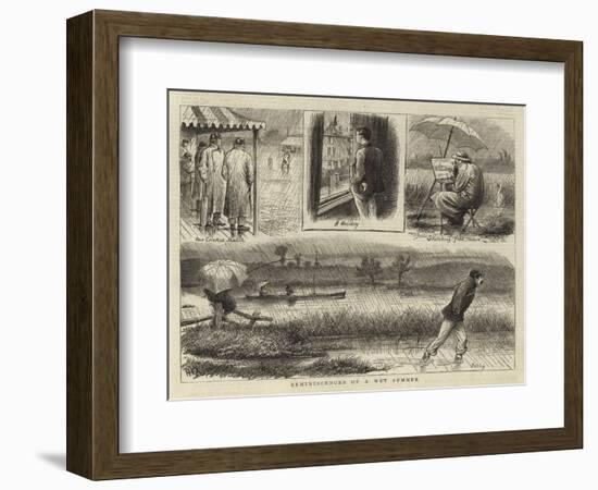 Reminiscences of a Wet Summer-null-Framed Giclee Print