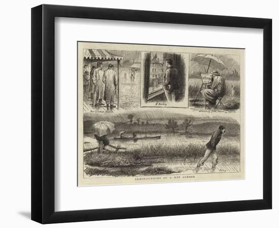 Reminiscences of a Wet Summer-null-Framed Giclee Print