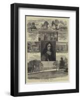 Reminiscences of John Hampden-null-Framed Giclee Print