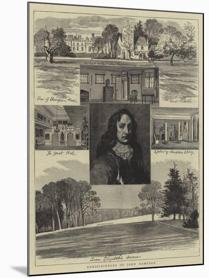 Reminiscences of John Hampden-null-Mounted Giclee Print