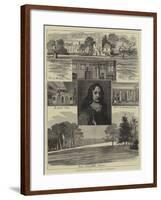 Reminiscences of John Hampden-null-Framed Giclee Print