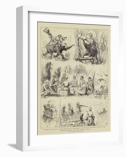 Reminiscences of the Nepaul Terai-null-Framed Giclee Print