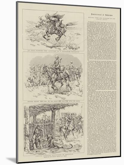 Reminiscenes of Omdurman-William T. Maud-Mounted Giclee Print