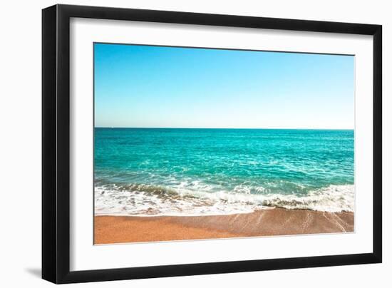 Reminiscing At The Beach-Acosta-Framed Art Print