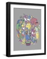 RemixOramA-Steven Wilson-Framed Giclee Print