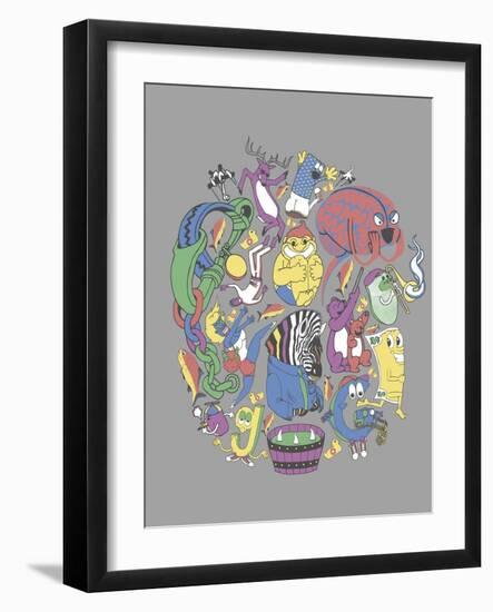 RemixOramA-Steven Wilson-Framed Giclee Print