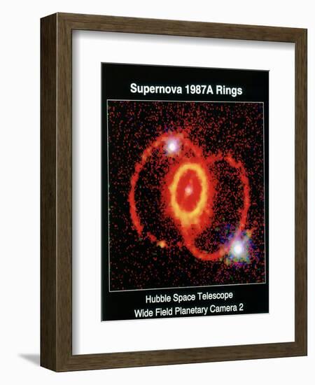 Remnant of Supernova 1987A-null-Framed Giclee Print