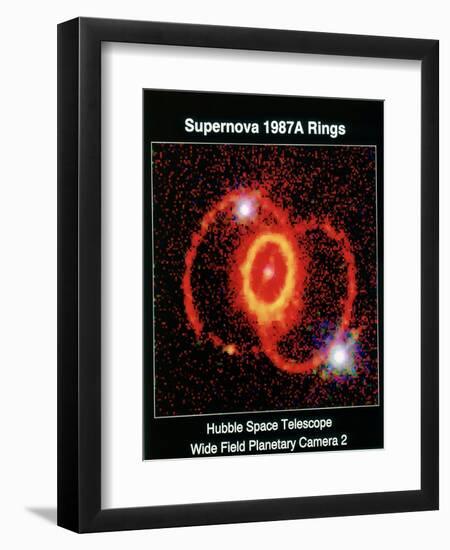 Remnant of Supernova 1987A-null-Framed Giclee Print