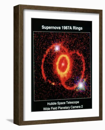 Remnant of Supernova 1987A-null-Framed Giclee Print