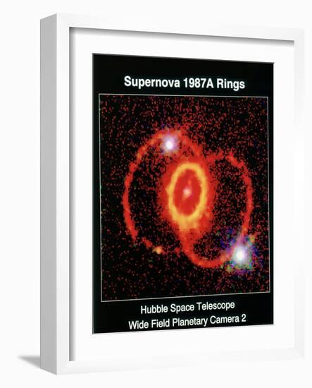 Remnant of Supernova 1987A-null-Framed Giclee Print