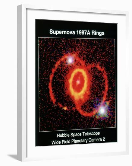 Remnant of Supernova 1987A-null-Framed Giclee Print