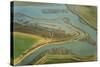 Remnant Saltmarsh and Coastal Realignment at Abbotts Hall Farm, Essex, UK, March 2012-Terry Whittaker-Stretched Canvas