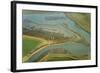 Remnant Saltmarsh and Coastal Realignment at Abbotts Hall Farm, Essex, UK, March 2012-Terry Whittaker-Framed Photographic Print